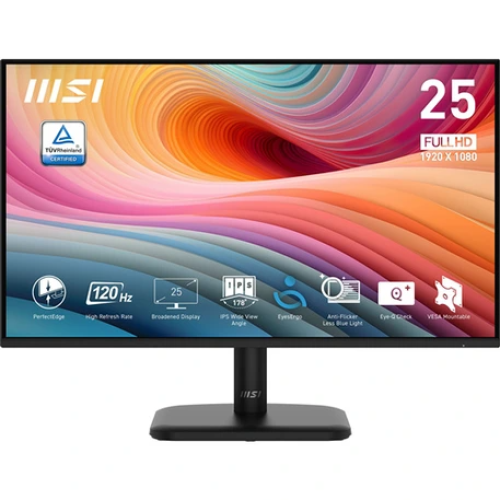 MSI – Ecran PC 24.5” FHD – 100Hz – Dalle IPS – 1ms – Adaptive Sync – HDR Ready