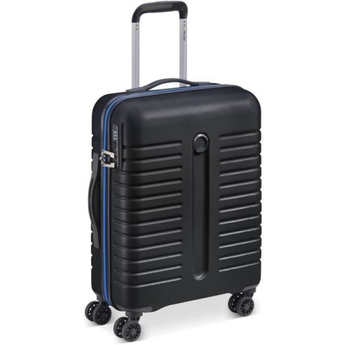 DELSEY Valise Cabine Iroise Trolley Slim 55 cm Noir