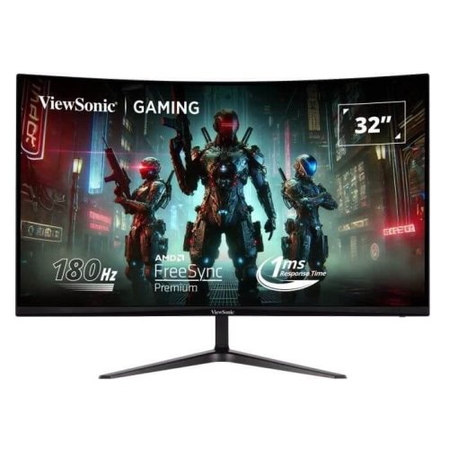 Ecran PC Gamer Incurvé VIEWSONIC 32″ – FHD 180Hz – Dalle VA – 1ms