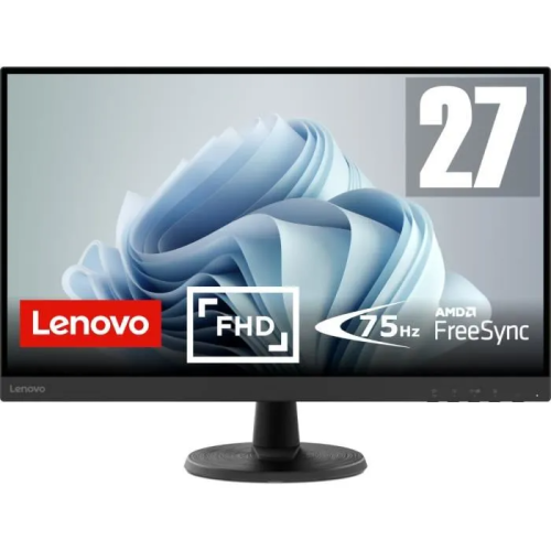 Ecran PC 27&Prime; LENOVO D27-40 FHD, 75Hz, Dalle VA, 4ms