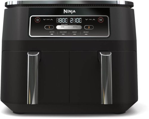 Friteuse sans huile NINJA – Foodi AF200EU – Capacité 7,6L – Double cuve – 4 programmes de cuisson – 2400W