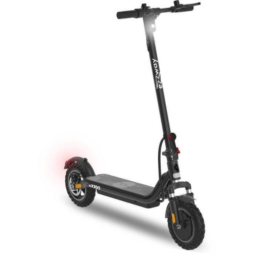 Trottinette électrique pliable EZWAY EX100 – 450 W, Pneus 10″ off-road, Autonomie 25 km