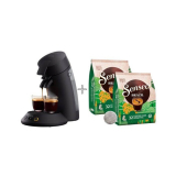 Cafetière à dosette PHILIPS SENSEO Original Plus + 2 Paquets de 32 dosettes Espresso Brazil