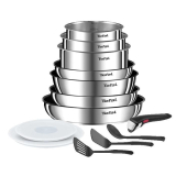 Tefal Ingenio Emotion – Batterie de cuisine 13 pièces – Tous feux (inox, garantie 5 ans)