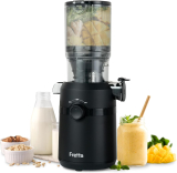 Fretta – Extracteur de jus de fruits et légumes entiers (200W, capacité 1L)