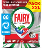 Fairy Platinum Plus Tablettes Lave-Vaisselle Tout-en-1 – Lot de  88 tablettes à 14,59€