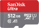 Carte micro SD 512 Go Sandisk Ultra – 37,09€ pour membres Amazon Prime
