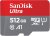 Carte micro SD 512 Go Sandisk Ultra – 37,09€ pour membres Amazon Prime
