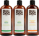 BULLDOG Gel Douche – Lot de 3 x 250 ml – Original + Citron/Bergamote