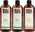 BULLDOG Gel Douche – Lot de 3 x 250 ml – Original + Citron/Bergamote