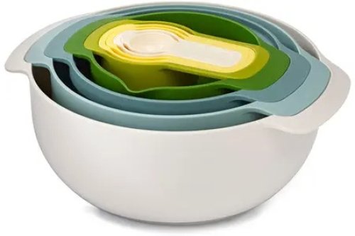 Joseph Joseph – Lot de 9 bols mélangeurs Nest 9 Plus