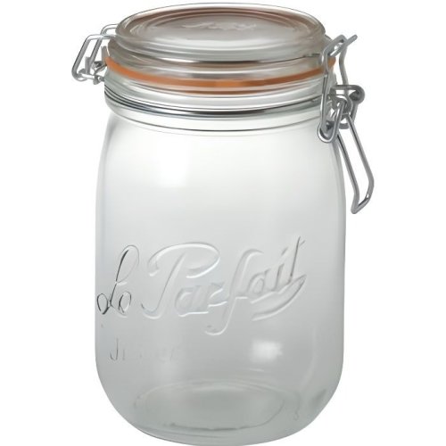 Le Parfait - Lot de 6 bocaux en verre - 0,75L - Le CrocoDeal
