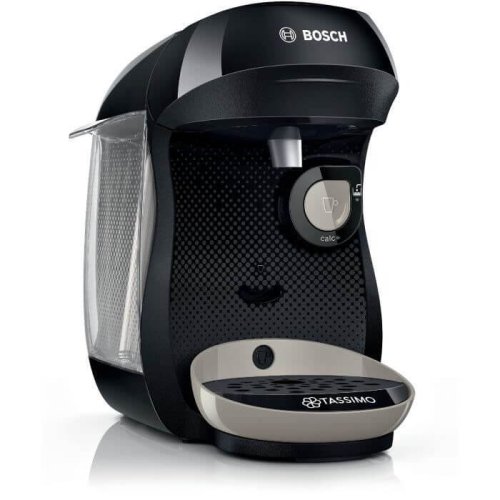 BOSCH Tassimo Happy – Machine à café 1400 W – 0,7 L – Noir / Crème