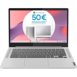 Chromebook Lenovo IdeaPad Slim 3 14” FHD 4 Go / 128 Go (ODR de 50€)