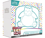Cartes Pokémon EV3.5 : coffret dresseur d’élite ETB 151 Ronflex
