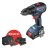 Perceuse-visseuse Bosch Professional GSR 18V-50 + 2 batteries 2,0Ah + chargeur + 43 accessoires