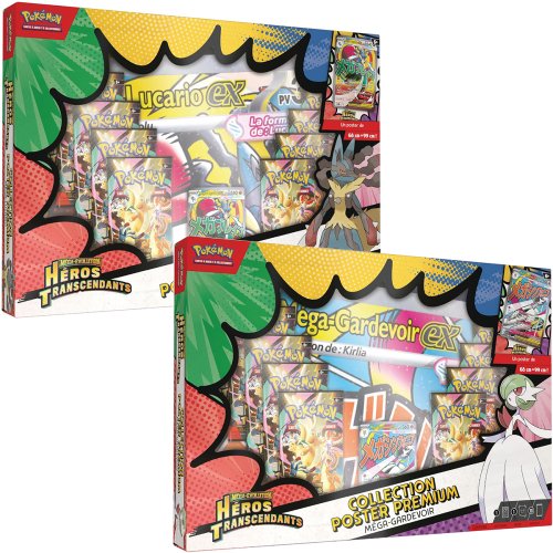 Coffrets Pokémon ME2.5 Poster Premium Héros Transcendants : où les acheter ?