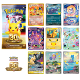Cartes Pokémon 30 ans : l&rsquo;extension Pokémon 30ᵉ Anniversaire dévoilée !