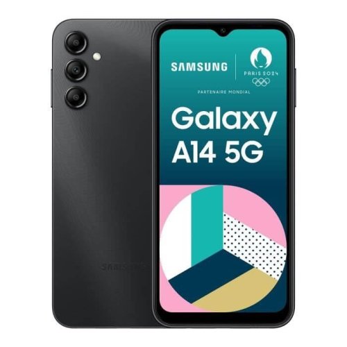 SAMSUNG Galaxy A14 5G Noir 64 Go à 98,49€