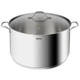 TEFAL Marmite 28 cm inox – Tous feux dont induction – 9,6 L
